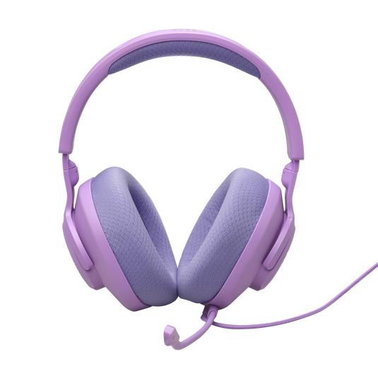 JBL Quantum 100M2 - Purple - Wired over-ear gaming headset with detachable mic and mute option - Front image number null